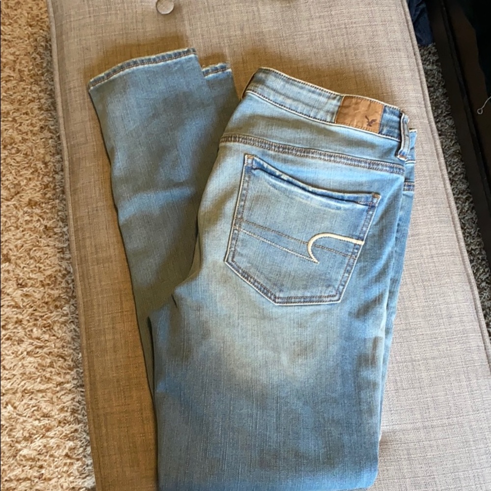 American Eagle Light Super Stretch Skinny